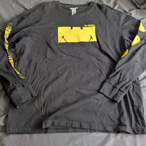 H&M x Smiley Long Sleeve Short - Black